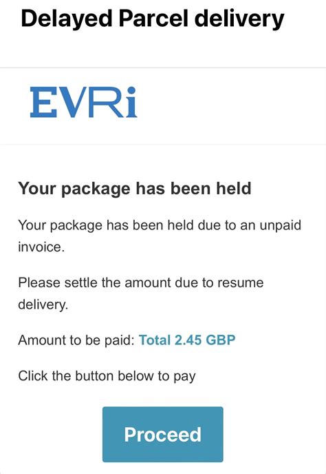 evri fraud alert.